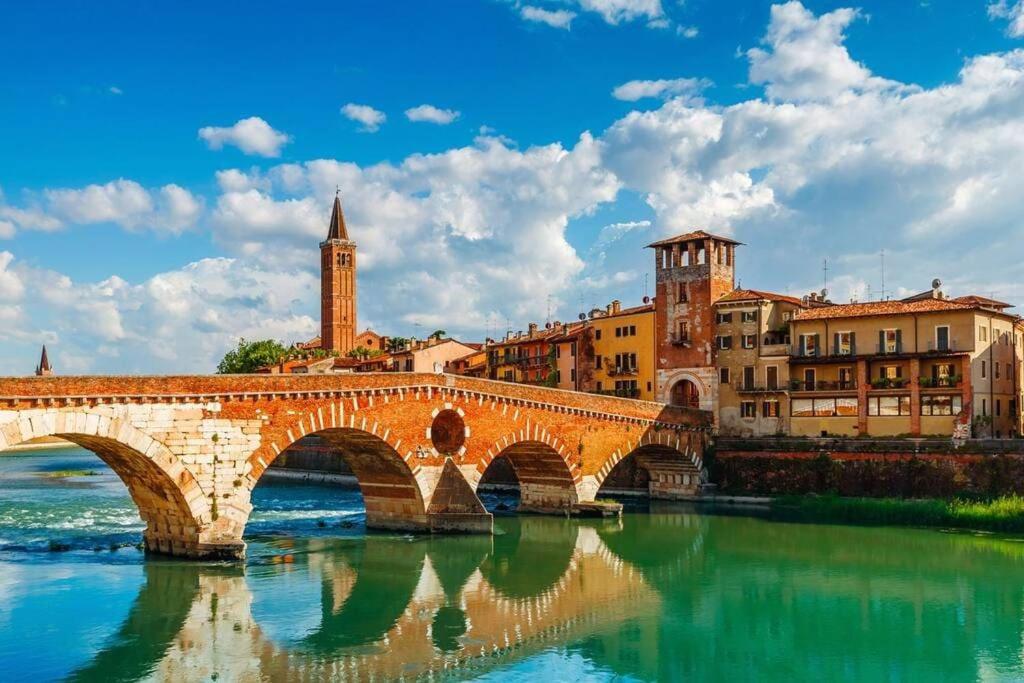 The roman bridge of Ponte Pietro. Private Tour Guide
