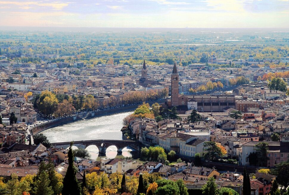 A photo of Verona city landscape. Private Tour Guide